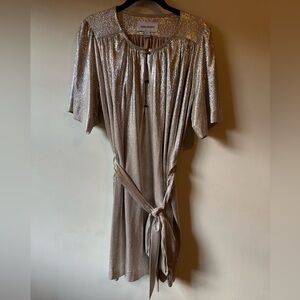 Anthropologie Sabina Musayev Sparkle Dress Valentines Galentines Bridesmaid